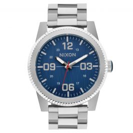 Nixon Corporal Stainless Steel Silver/Indigo - Main Image