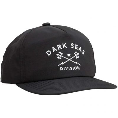 Dark Seas Tridents Nylon Snapback Cap - Black
