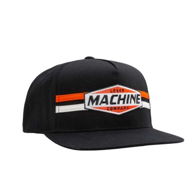 Loser Machine Anvil Snapback Cap - Black