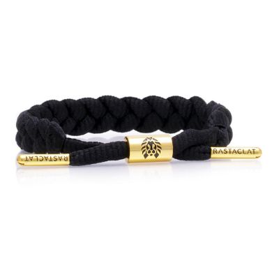Rastaclat Onyx II Braided Bracelet - Black 