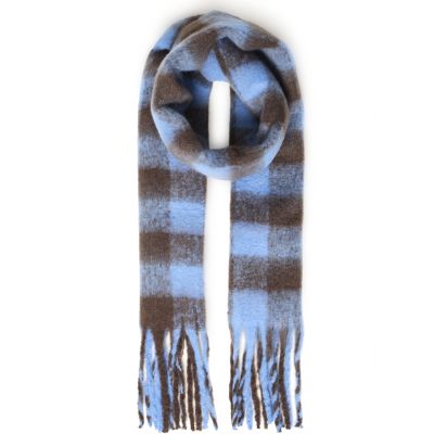 ICHI Iamanuella Scarf - Coffee Bean