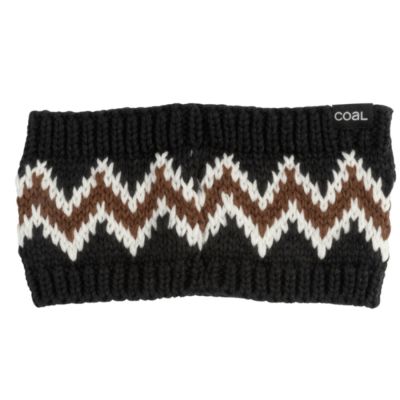 Coal Meadows Ear Warmer - Black/Brown