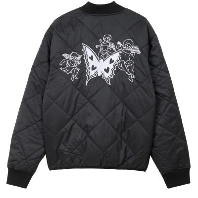 Obey Brux Quilted Jacket Reversible