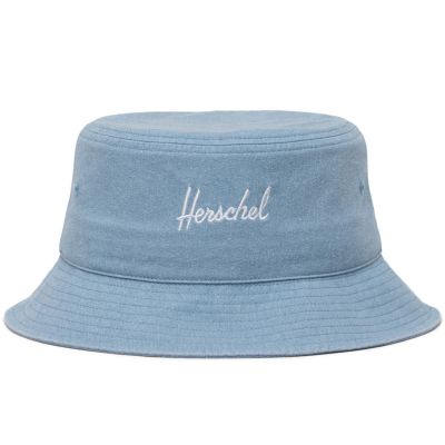 Herschel Wms Norman Stonewash Bucket Hat - Light Denim