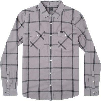 RVCA Neps Plaid Long Sleeve Shirt
