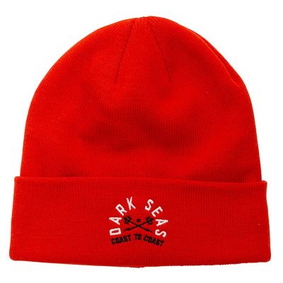 Dark Seas Cyclone Beanie - Orange