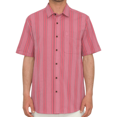 Volcom Newbar Stripe Short Sleeve Shirt