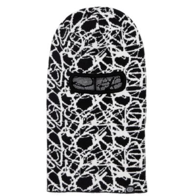 Corduroy Deadlung Ski Mask - Black