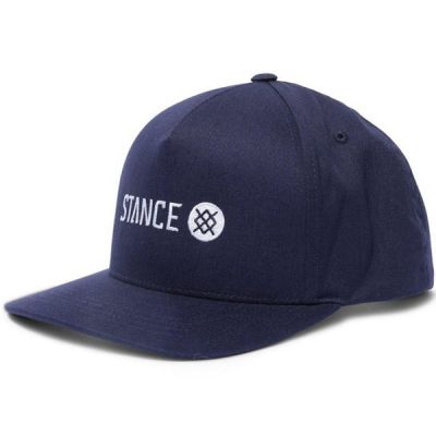 Stance Icon Snapback Hat - Navy