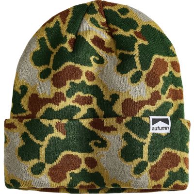 Autumn Surplus Duck Camo Beanie - Fir
