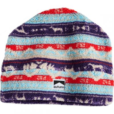 Autumn Mountain Goat Beanie - Iris
