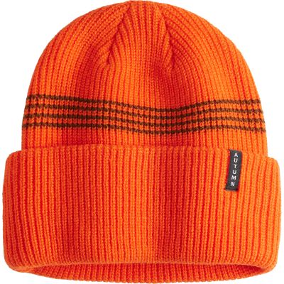Autumn Mini Stripe - Safety Orange