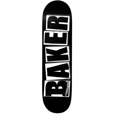 Baker Logo Black/White Deck - 8.0"