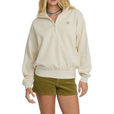Billabong W Classic Feels Half Zip Pull-over