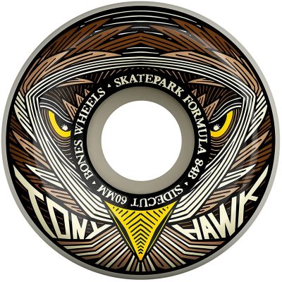 Bones SPF Hawk Night Hawk Sidecuts Wheels 84B/60mm