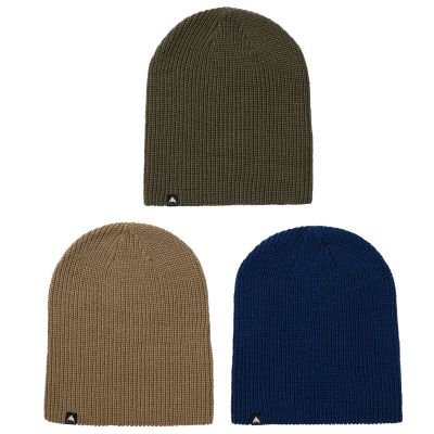 Burton Recycled DND 3 Pack Beanie - Night Fall/Summit Taupe/Forest Moss