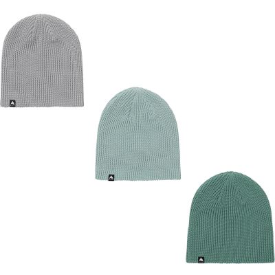 Burton Youth Recycled DND 3 Pack Beanies - Soft Sage/Light Teal/Silver Sconce