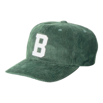 Brixton Big B Adjustable Cap - Emerald Cord 