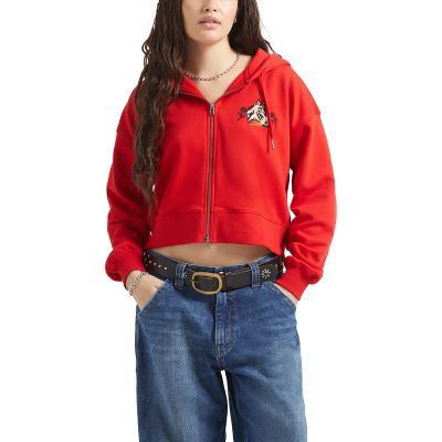 Brixton Wms Trophy Horse Zip Hood