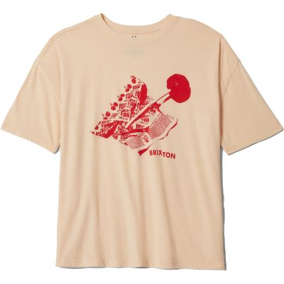 Brixton Wms Sweet Treat Oversized Boyfriend Tee