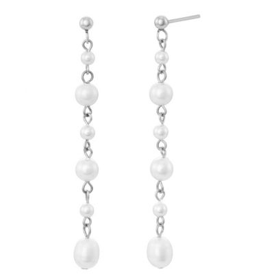 Twenty Compass Boucles d'oreilles Capri - Argent