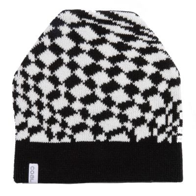 Coal Speed Demon Beanie - Black Check