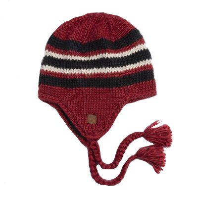 Coal Dori Beanie - Dark Red 