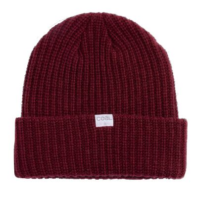 Coal Dan Beanie - Dark Red