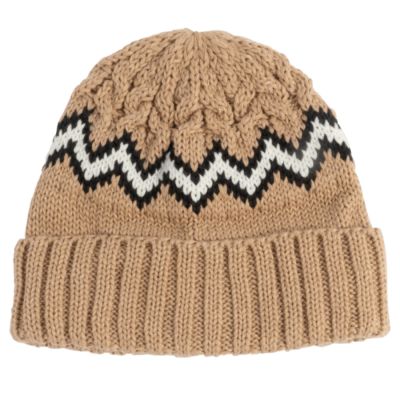 Coal Meadows Beanie - Khaki/Black