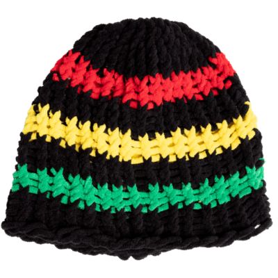 Coal Lampshade Mid Size Beanie - Black/Rasta