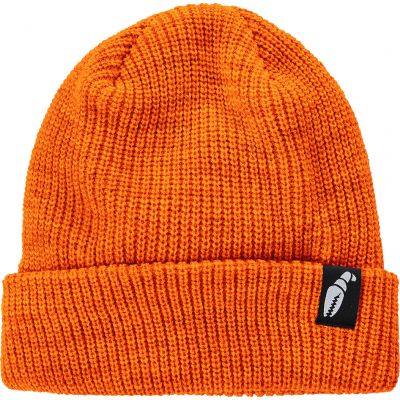 Crab Grab Claw Label Beanie - Orange
