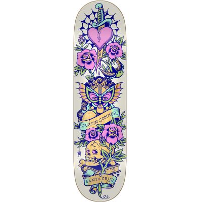 Santa Cruz Justin Sommer Tattooed Deck - 8.25"