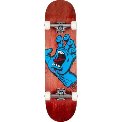 Santa Cruz Screaming Hand Red Complete - 8"