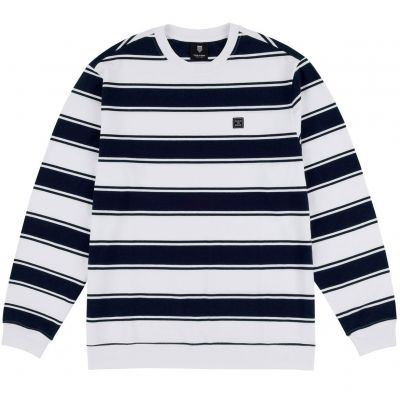 Chain to Bank Strife Stripe Crewneck