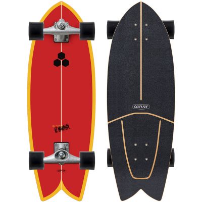 Carver CX 4 Raw Fish Surfskate Complete - 29.25"