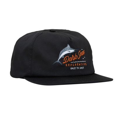 Dark Seas Cuddy Hat - Black 