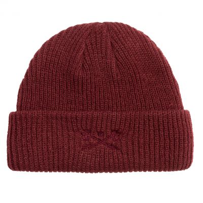 Dark Seas Go-To-Beanie - Burgundy