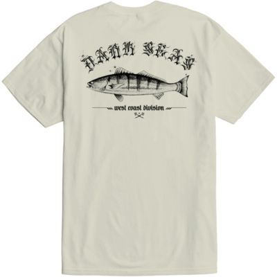 Dark Seas White Sea Bass Tee