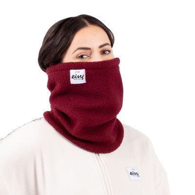 Eivy Adjustable Sherpa Neckwarmer - Wine