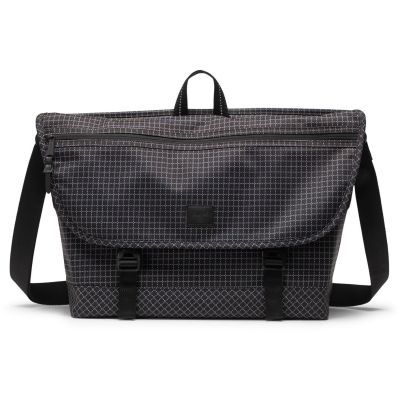 Herschel Cove Messenger [22.5L] - Grid/Black