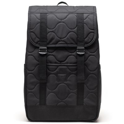 Herschel Retreat Quilted Capsule Backpack - Black