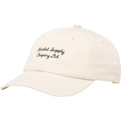 Herschel Sylas Vintage Cotton Cap - Vintage White