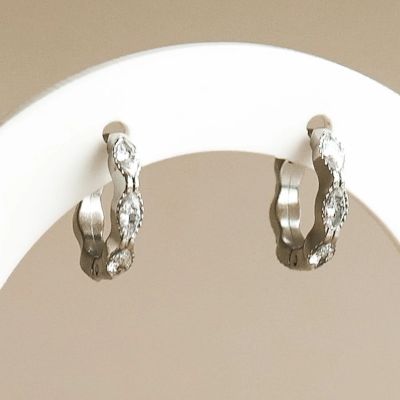 Horace Zira Boucles d'oreilles - Argent