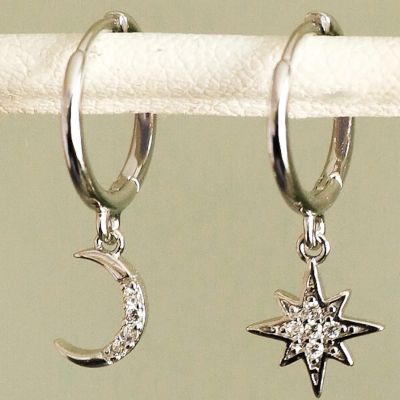 Horace Pana Boucles d'oreilles - Argent