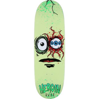 Heroin Skateboard Space Egg 3 Deck - 10.0"