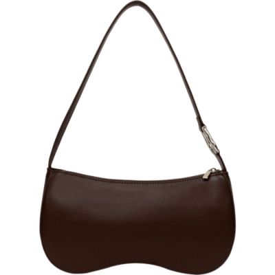 HVISK Basal Glossy Structure Hardware Sac - Cocoa