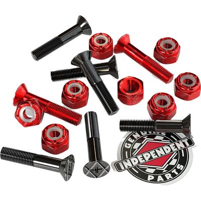 Independent Hardware Phillips Black/Red - 1"