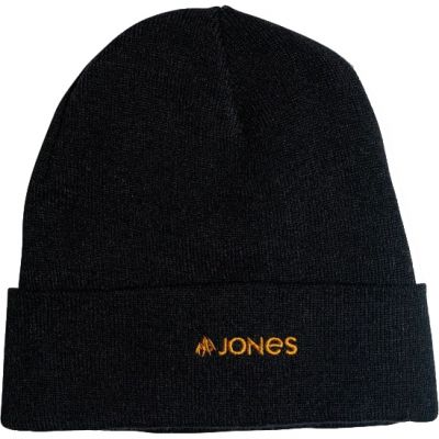 Jones Tahoe Recycled Beanie - Stealth Black
