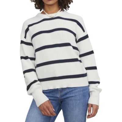 JJXX Jxmila Twist Stripe Crew Neck
