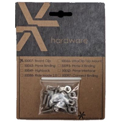 Karakoram Ultraclip 1.0 Stainless Steel Mounting Hardware